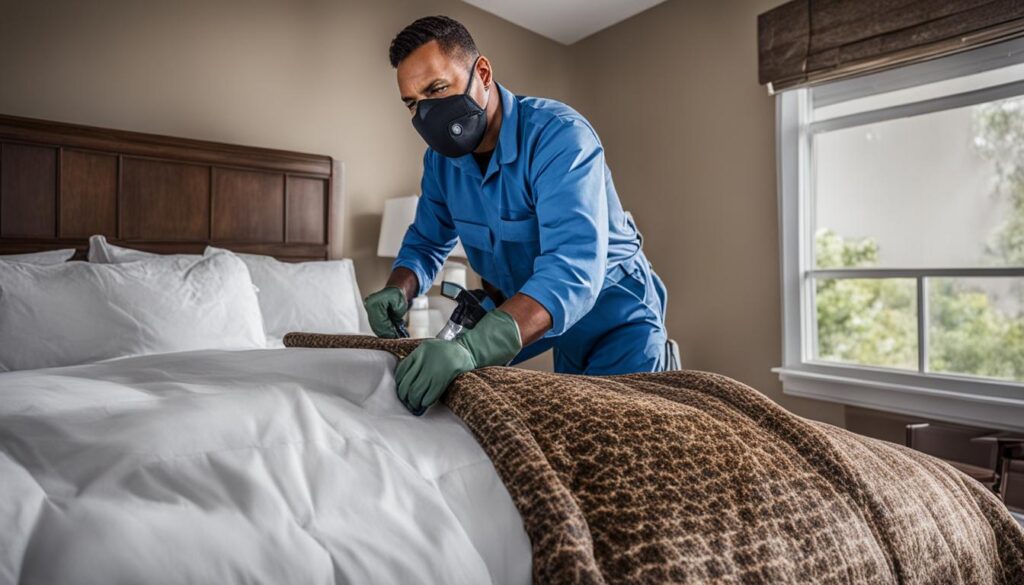 Professional bed bug control